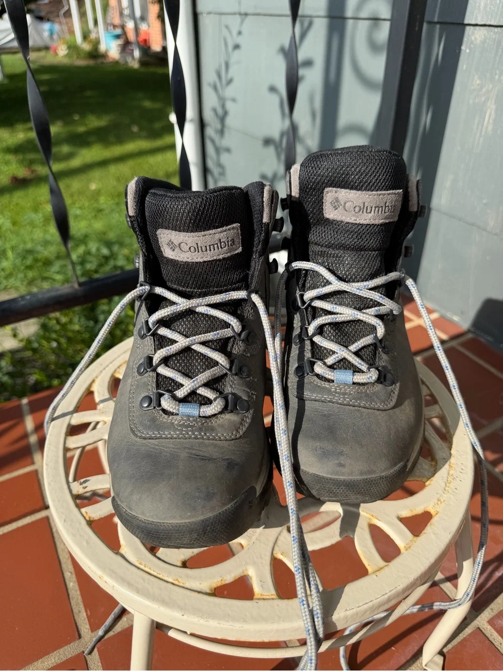 Columbia Women’s Gray Hiking Boots - Rugged Trail Performance